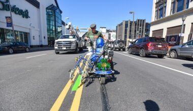 The traditional painting o’ the line