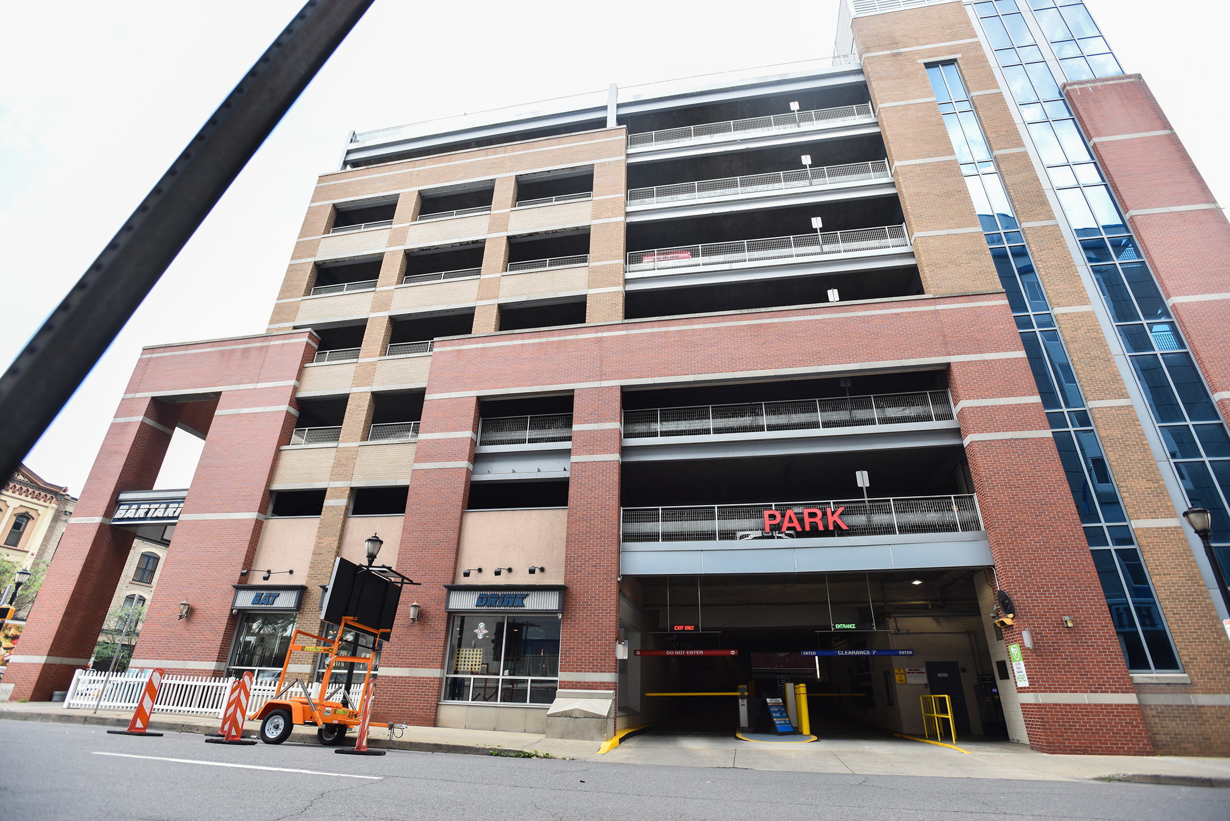 The Casey Garage on Adams Ave. in downtown Scranton Thursday,...