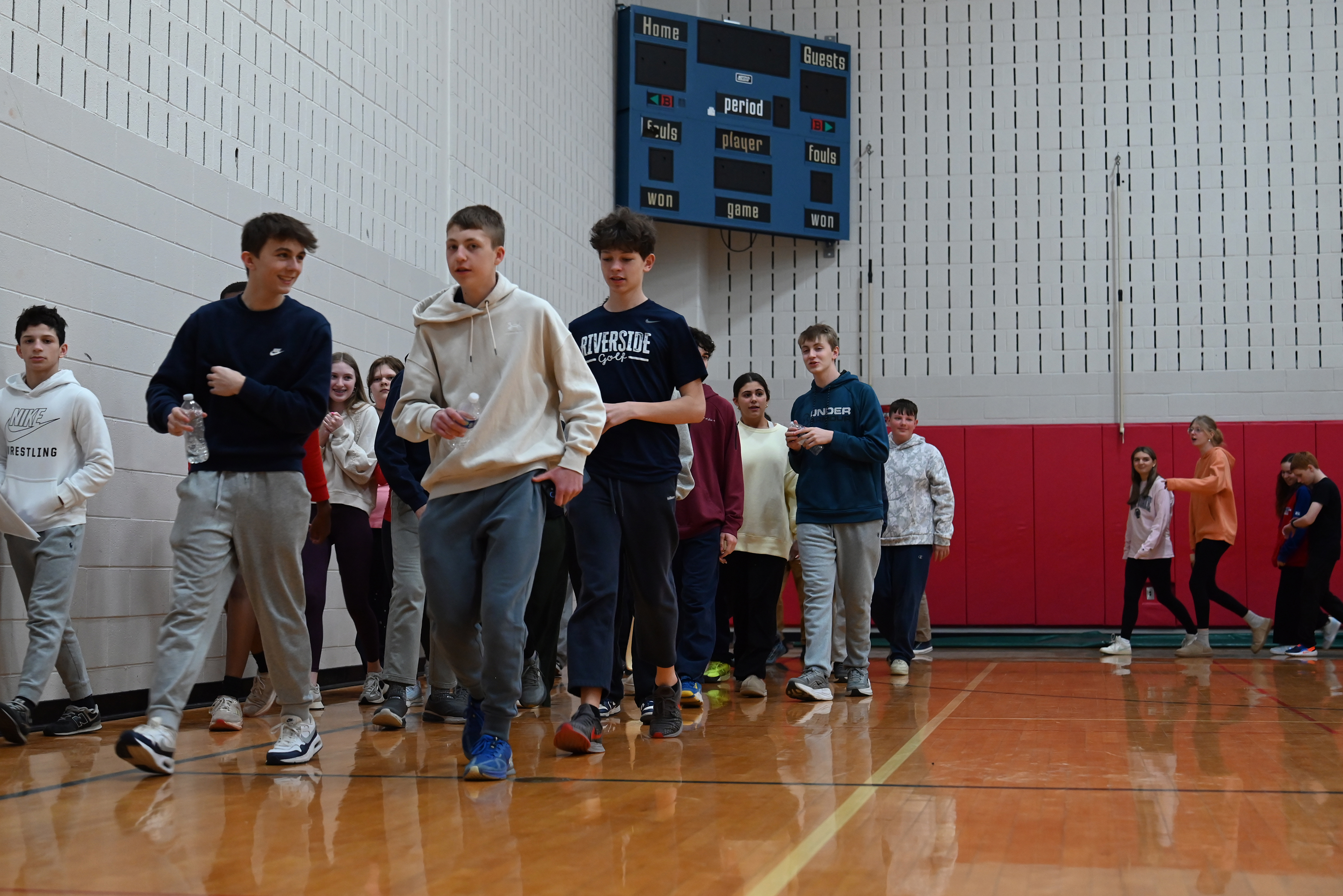 Students end the Wright Centers for Community Health and Graduate...