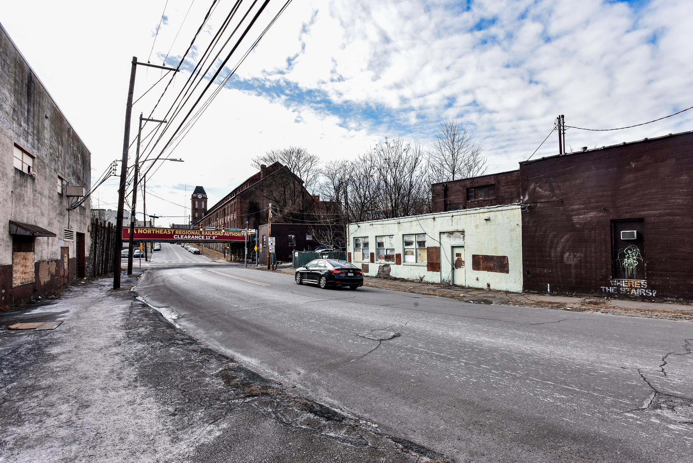 601 Capouse Avenue in Scranton is seen near the intersection...