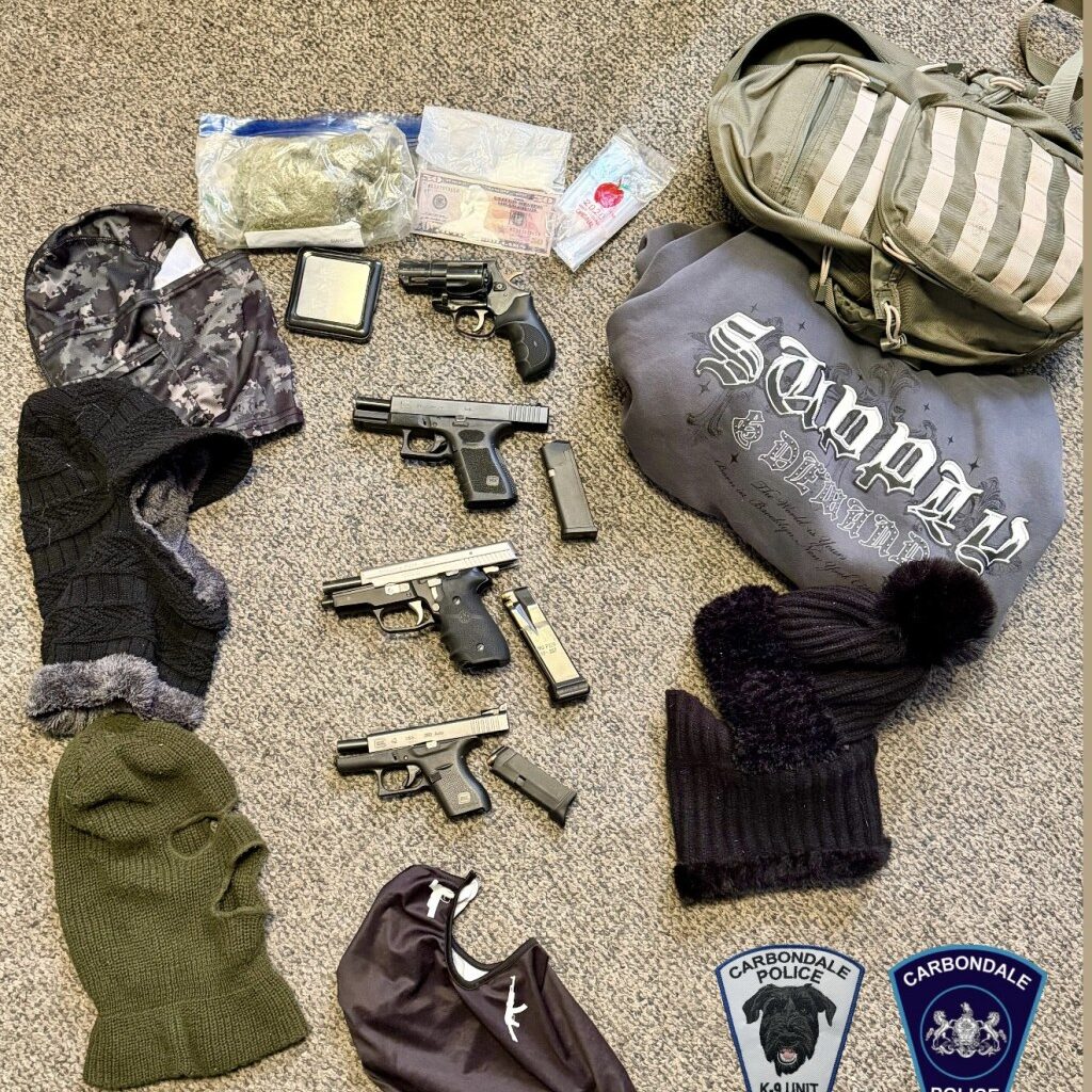 Two charged following break-ins in Carbondale, Carbondale Twp.