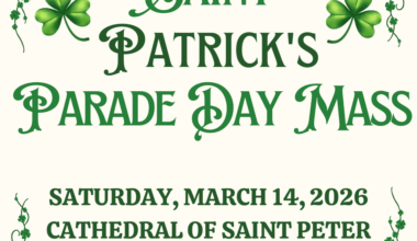 Cathedral of Saint Peter to host Saint Patrick’s Parade Day Mass Saturday – Diocese of Scranton