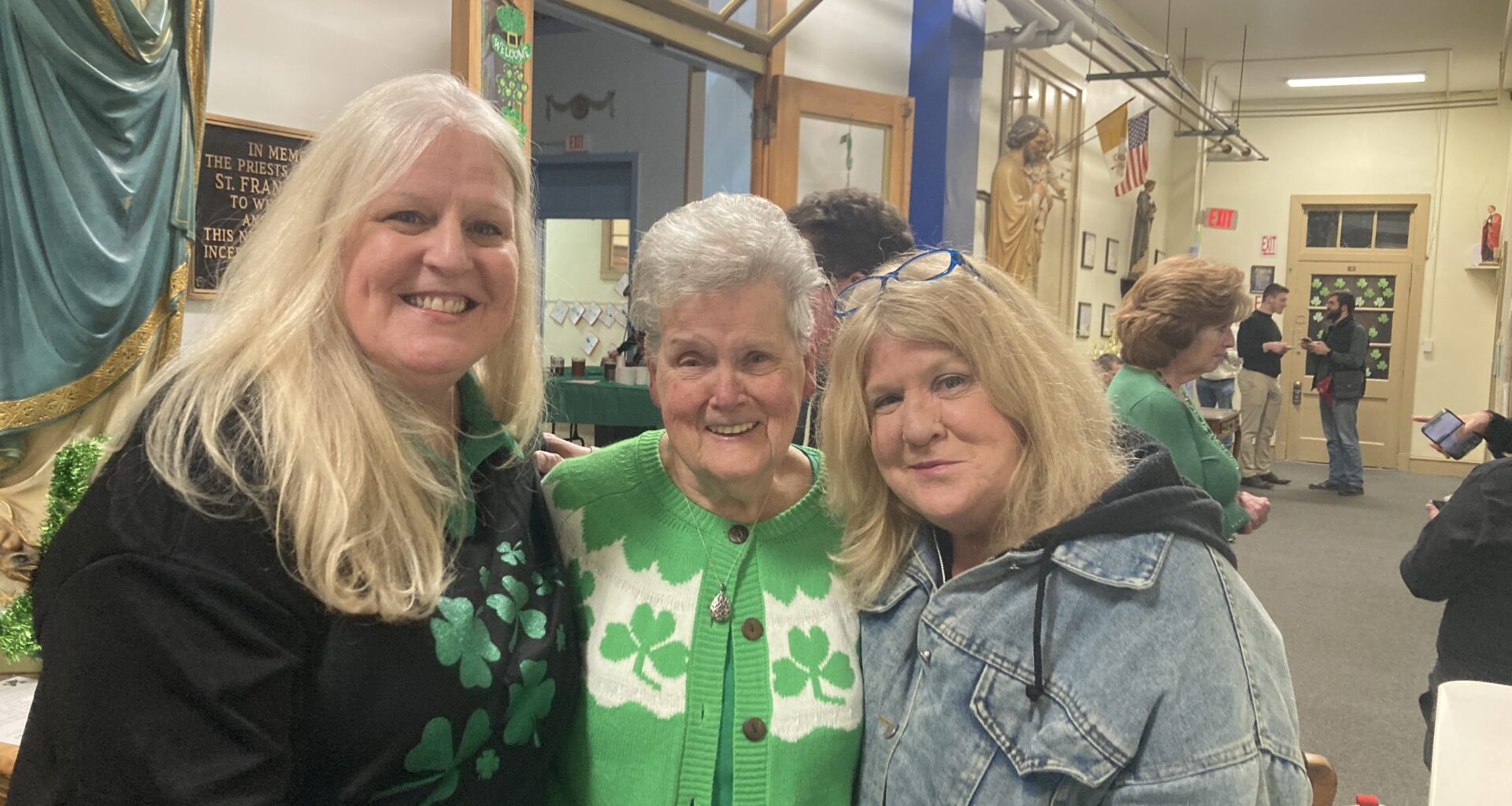 St. Francis Xavier Parishioners Enjoy First St. Patrick’s Day Party in 7 Years  