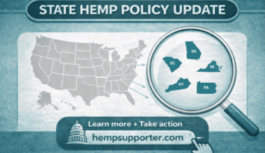 State Hemp Policy Update: Georgia, Kentucky, Pennsylvania, South Carolina, Virginia