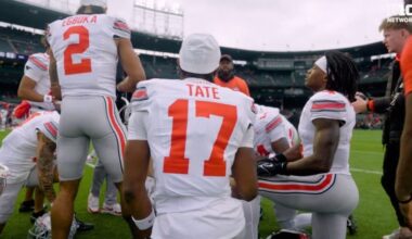 Ohio State WR Carnell Tate Knows Former Teammate Will Howard Going To 'Root For Me To Fall To Pittsburgh'