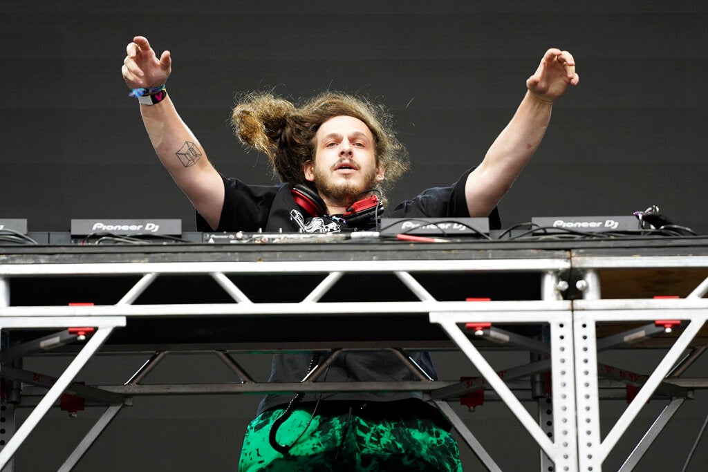 Subtronics performs on day two of the Lollapalooza music festival