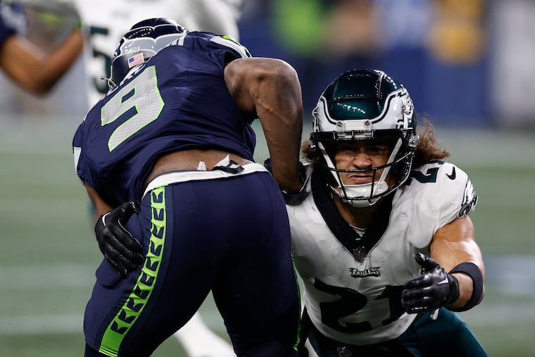 Sydney Brown is on his way to Atlanta after winning a ring with the Eagles.