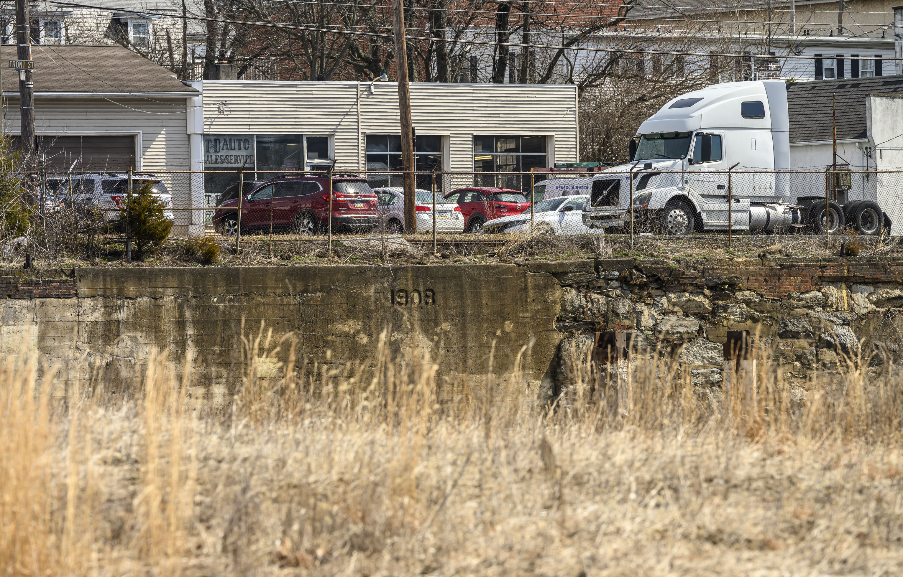 The former Crane Iron Works property is seen Friday, March...