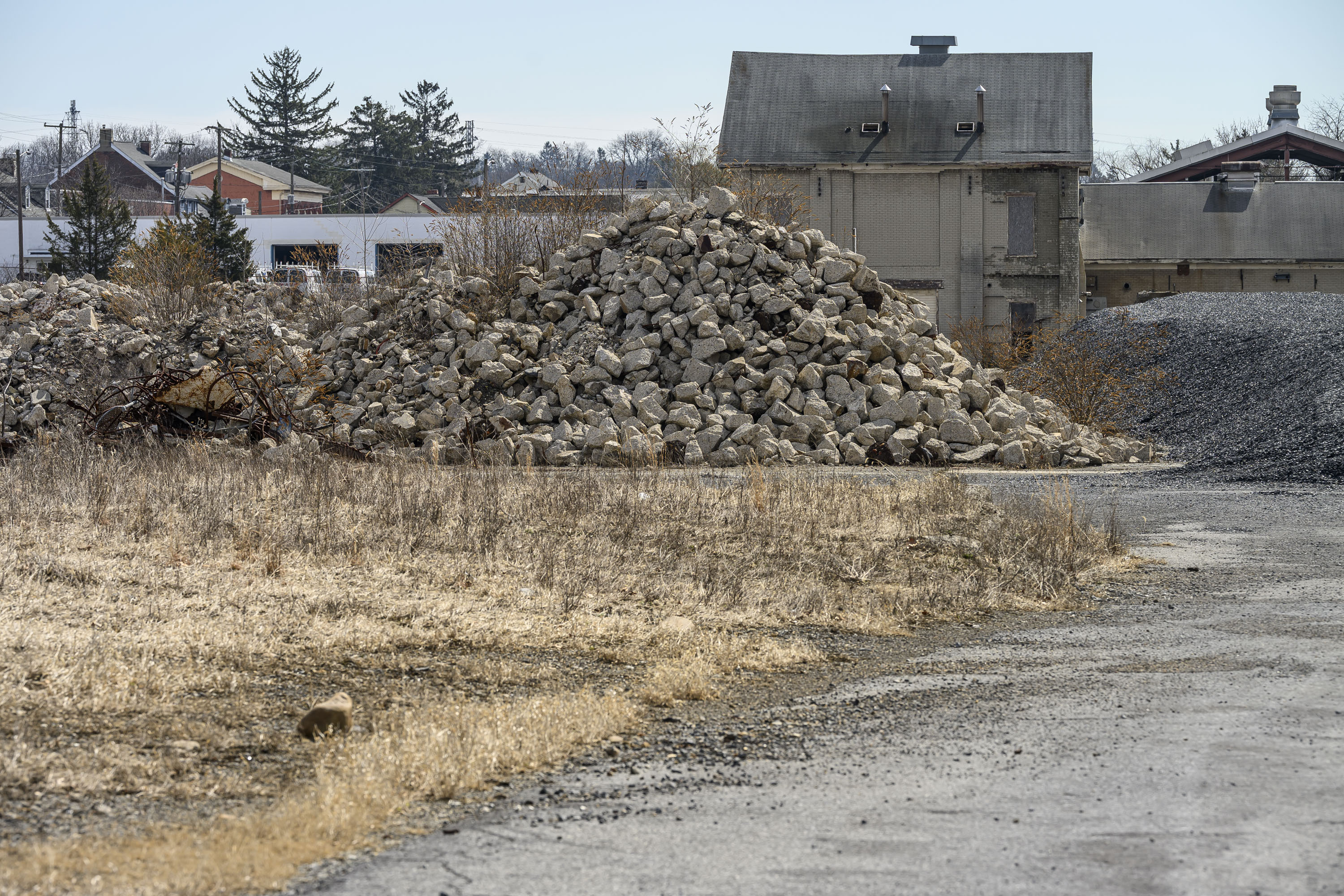 The former Crane Iron Works property is seen Friday, March...
