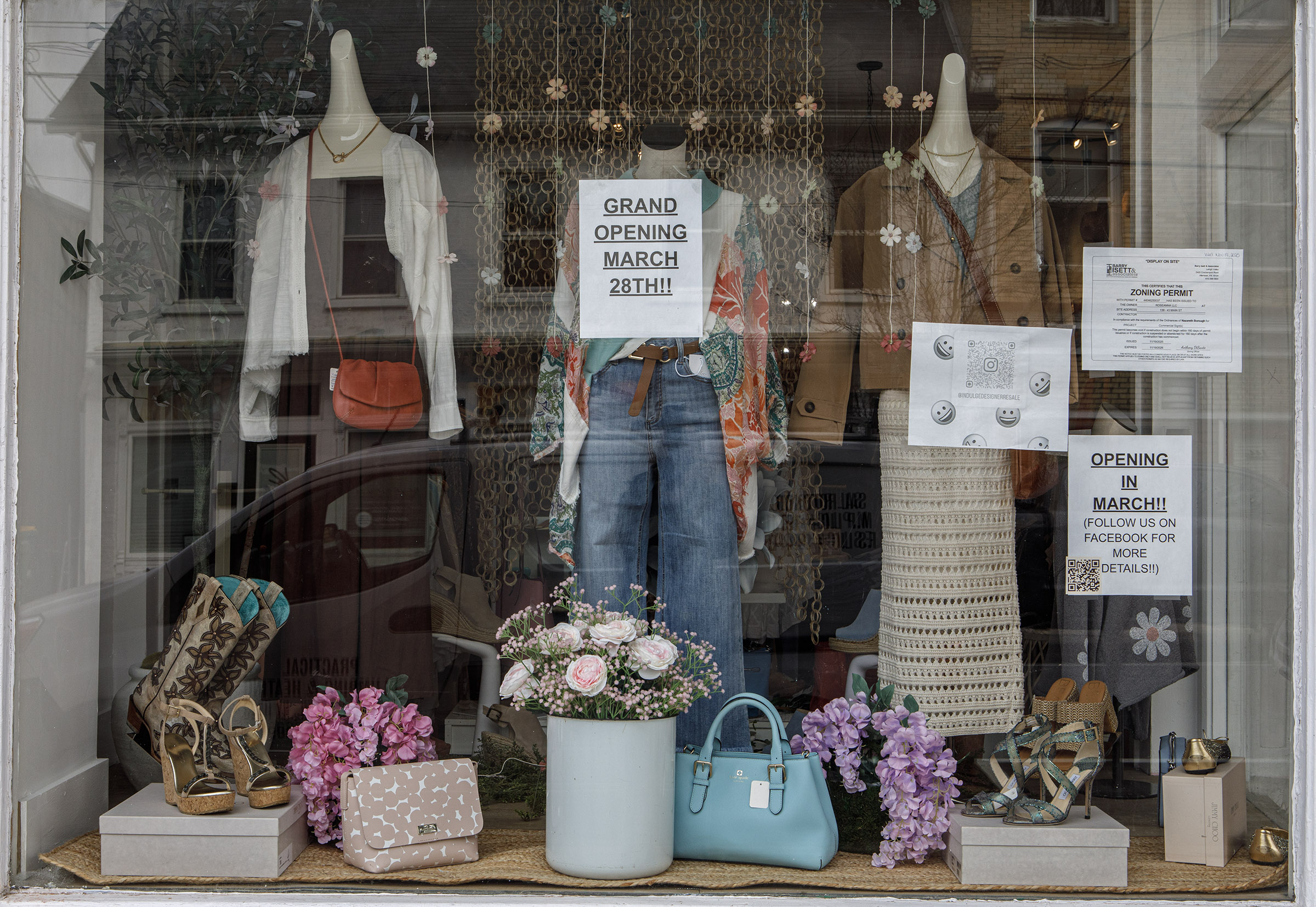 The exterior of Indulge Designer Resale Boutique on Wednesday, March...