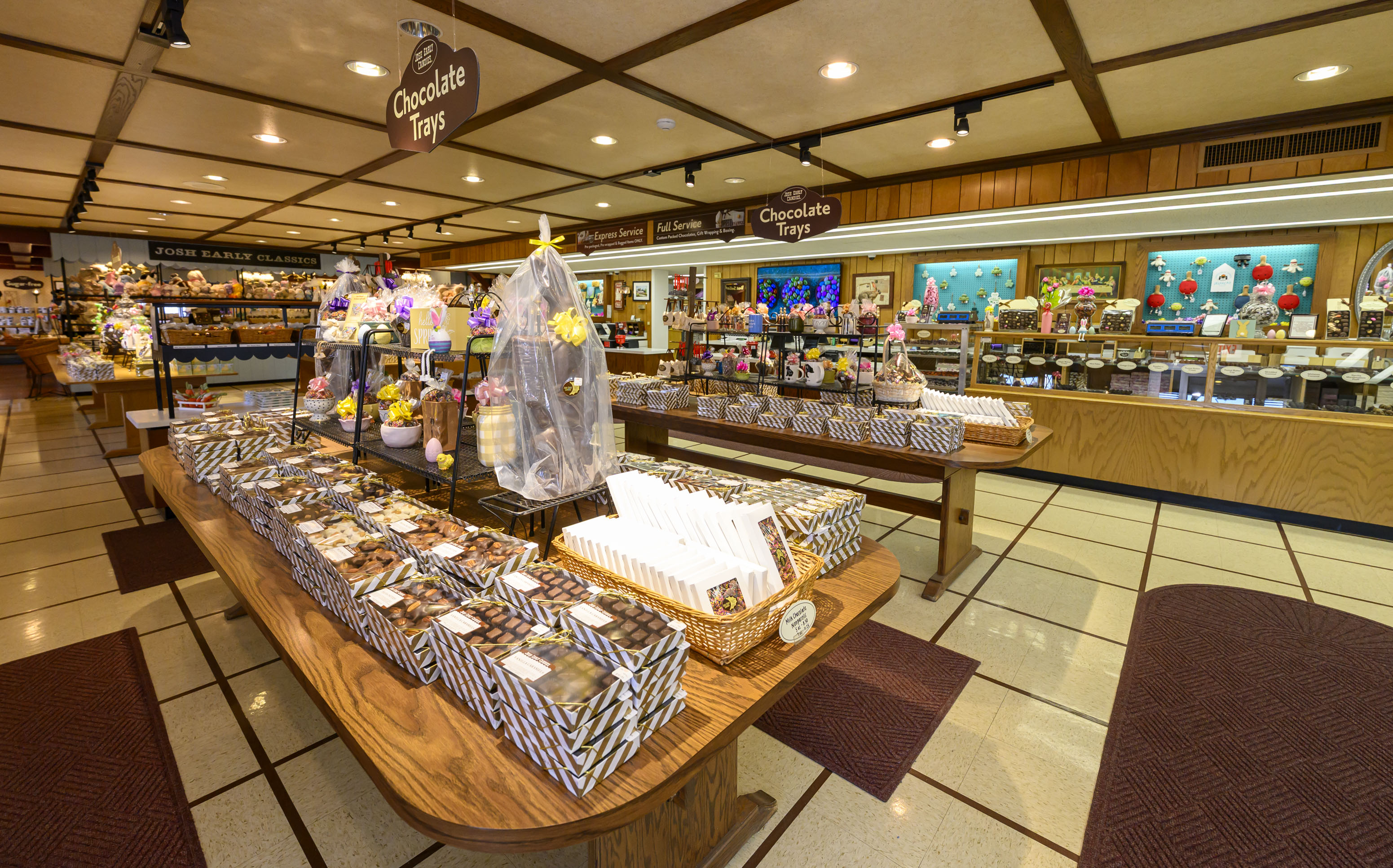 Josh Early Candies’ retail store features a huge variety of...