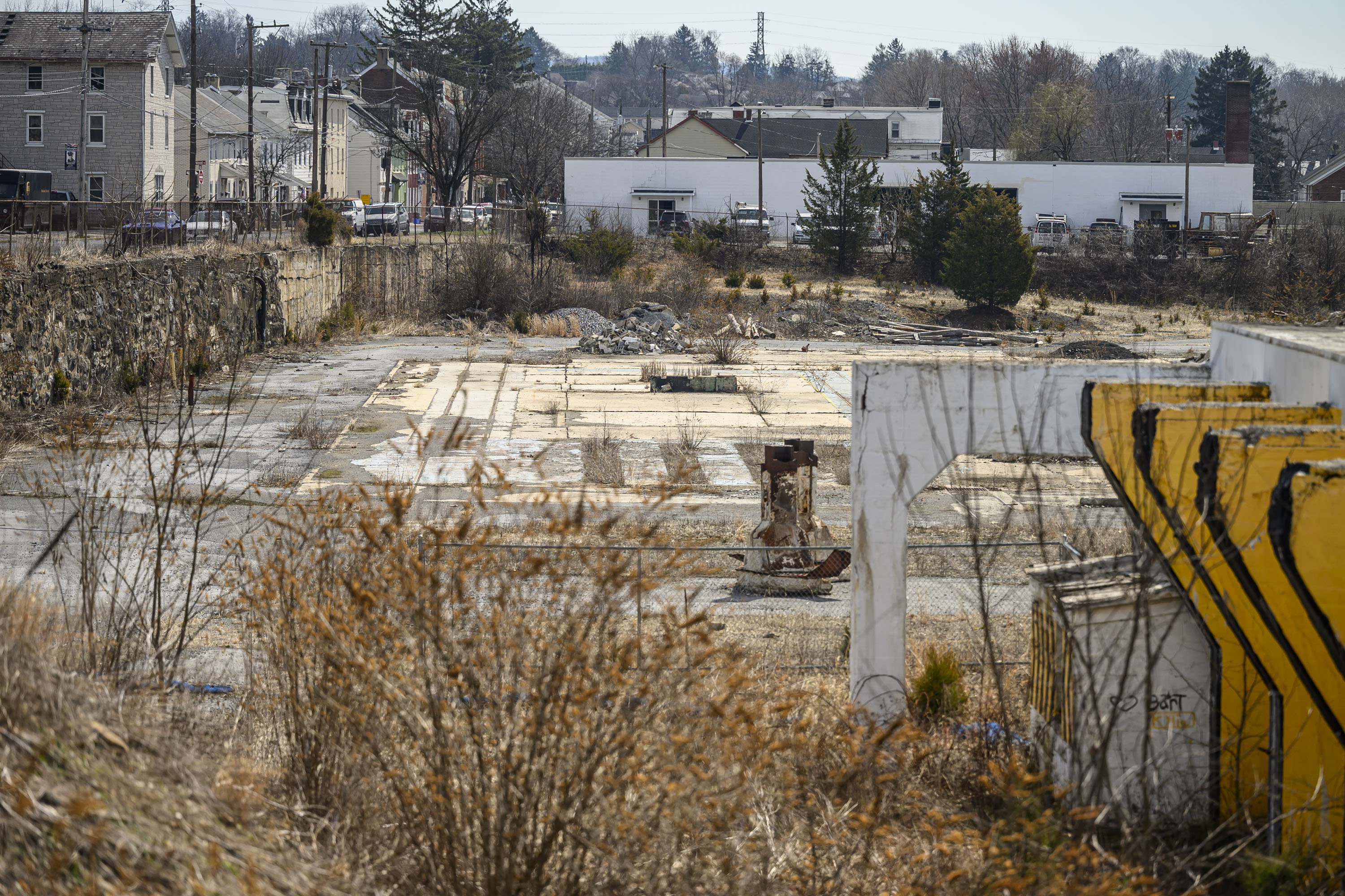 The former Crane Iron Works property is seen Friday, March...