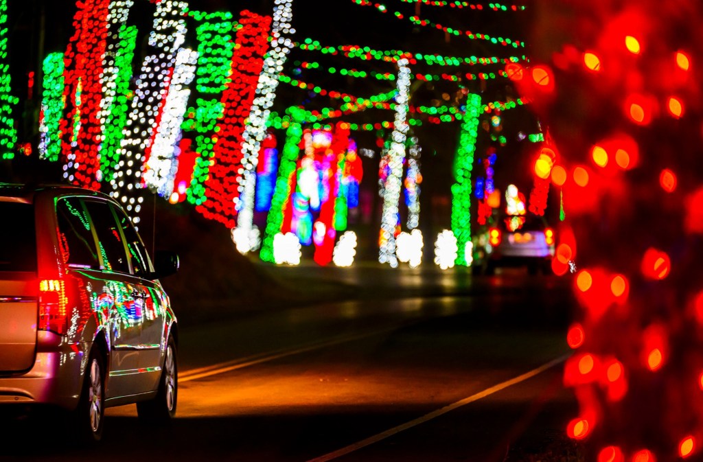 Following vandalism, donors help Lights in the Parkway rebuild