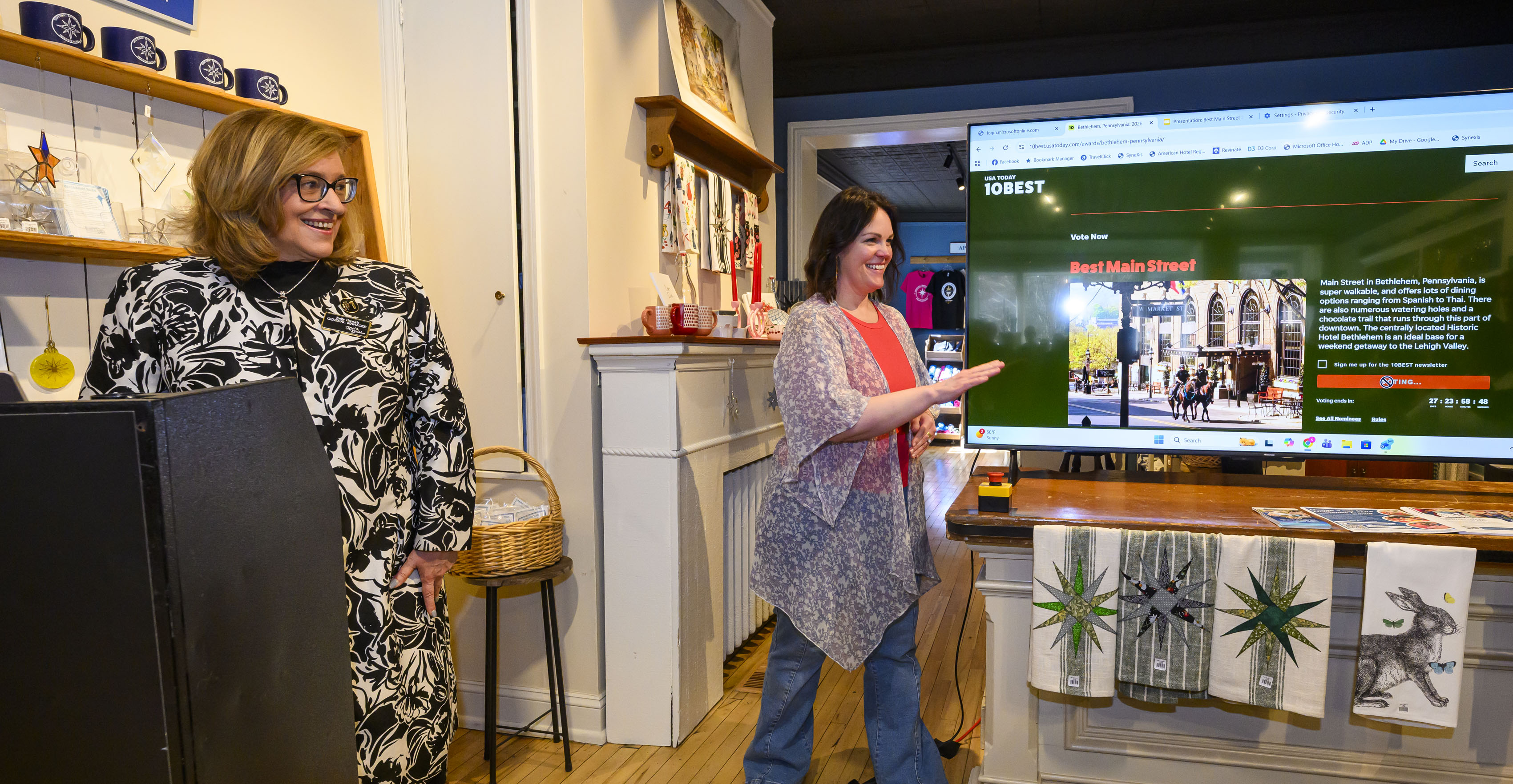 Brianna Lasko of Lovely by Brianna casts the first vote...