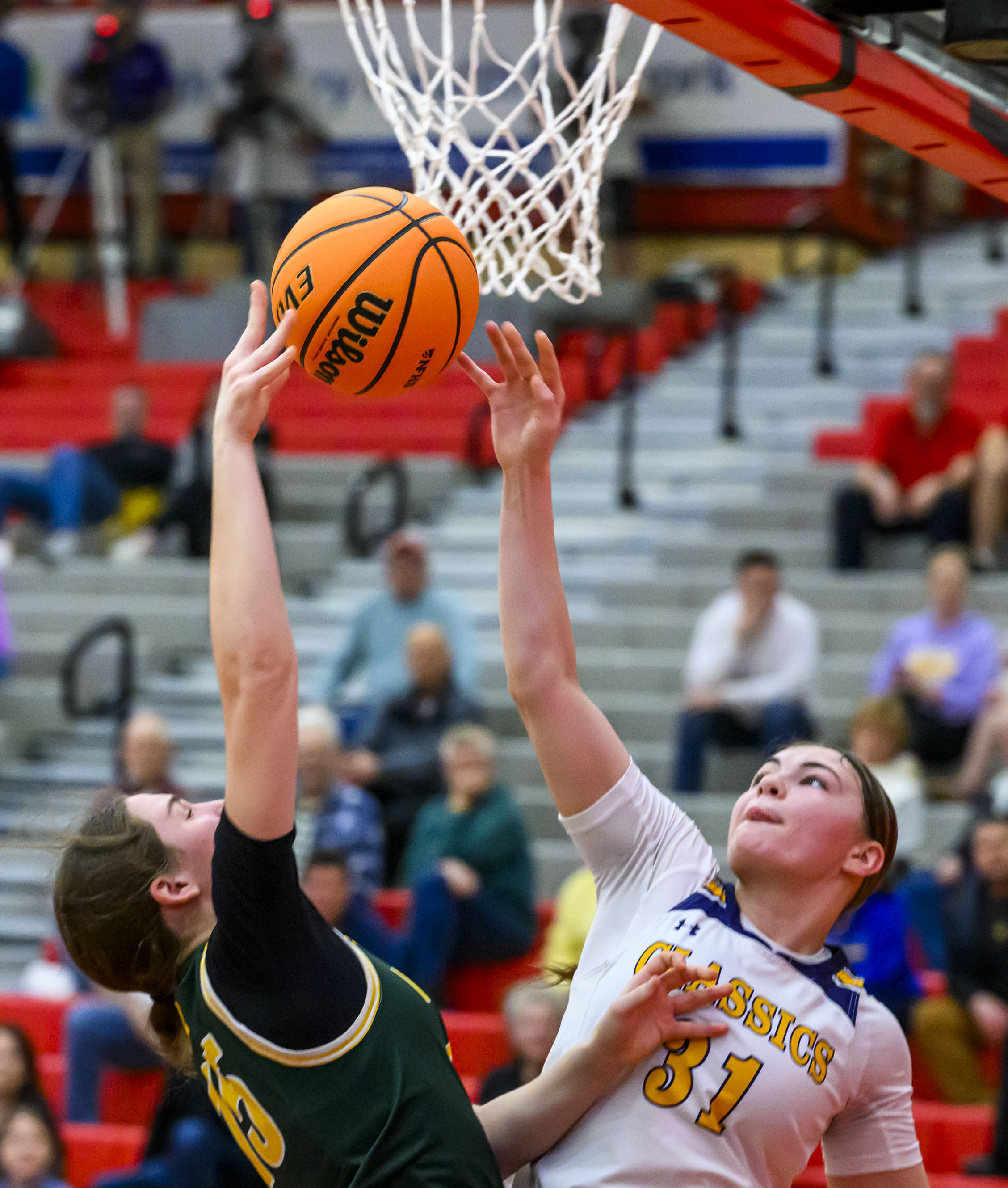 Allentown Central Catholicâs Tatum Kofroth looks to score against Scranton...