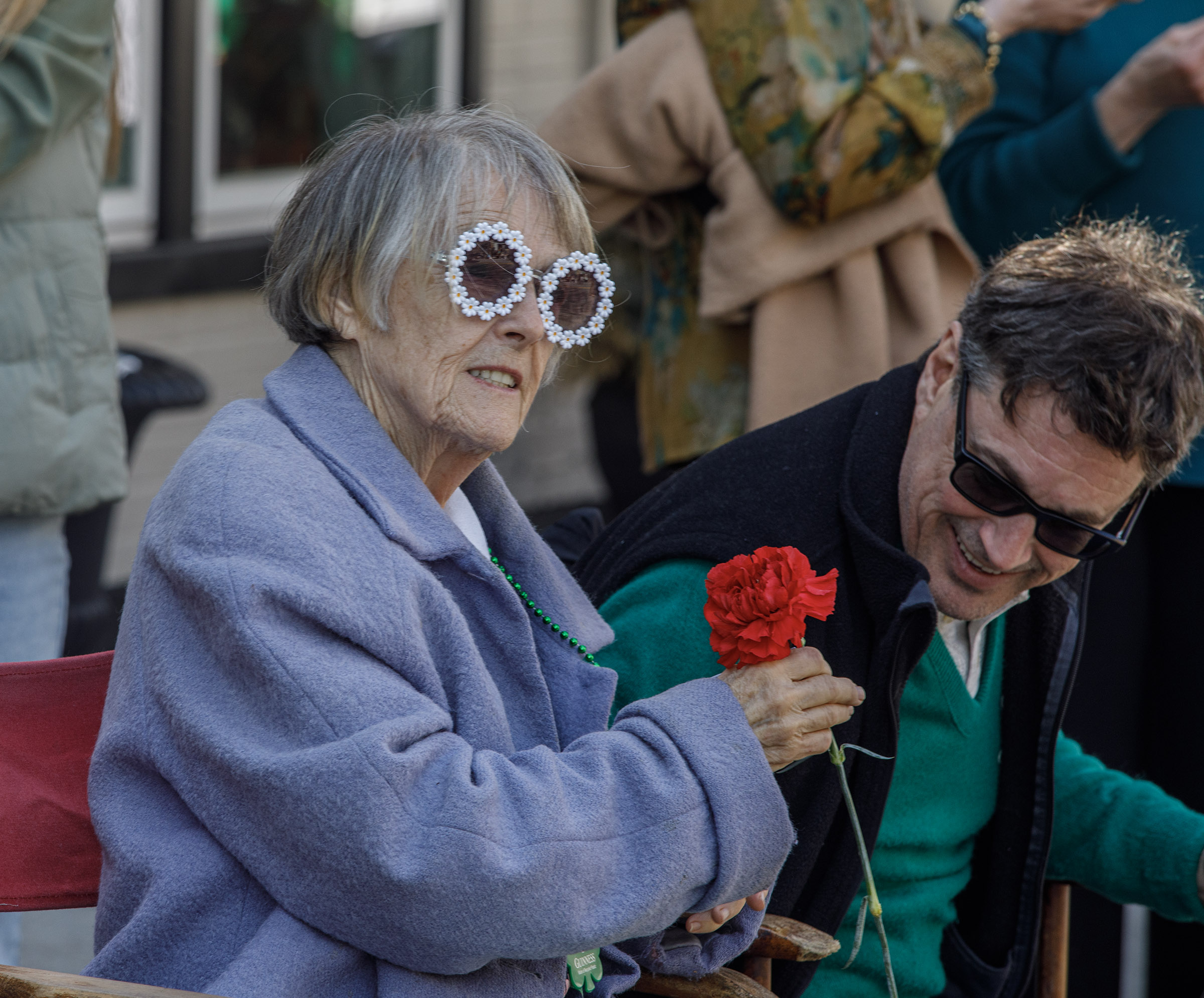 Elizabeth Slaby of Allentown attends the St. Patrickâs Parade on...