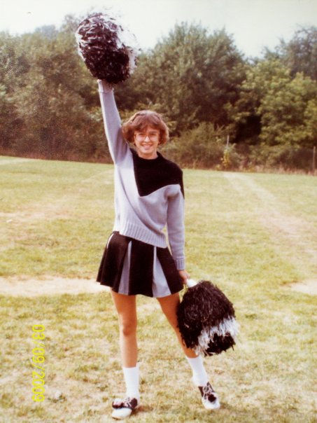 Sherri Hines was a Bethlehem Steelers cheerleader as a teenager. (Courtesy Sherri Hines)