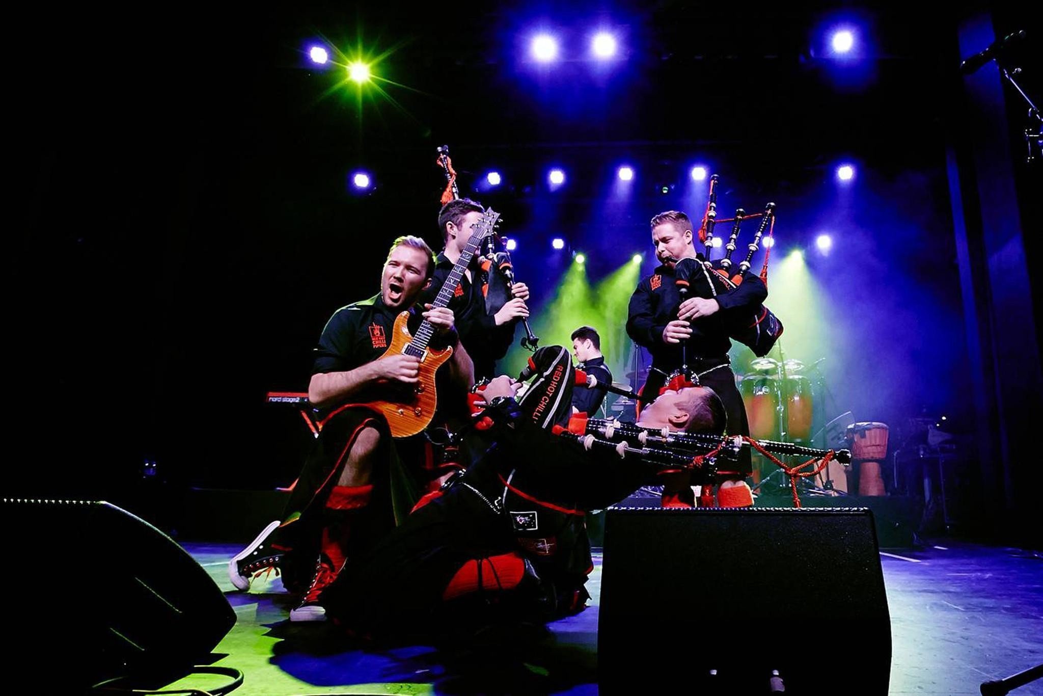 The Red Hot Chilli Pipers Thursday, March 12, 2026, at...