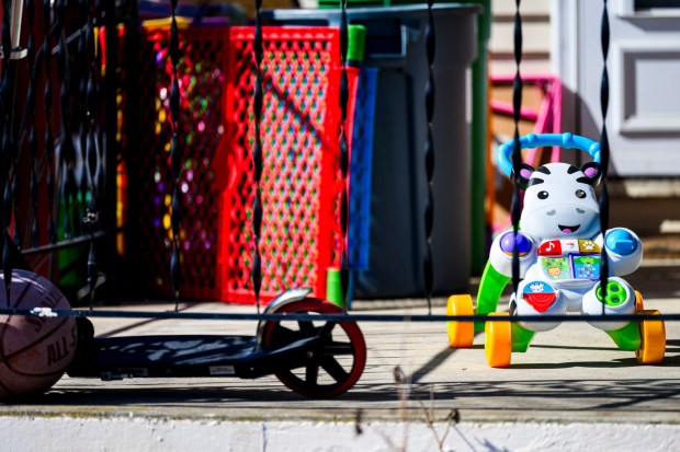 Views from a photo walk around the Midway Manor neighborhood on Friday, Feb. 27, 2026, in Allentown. Neighbors were worried that plans to expand the Sonia Sotomayor Dual Language Immersion Academy would lead to the demolition of the buildings. However, Allentown School Board members approved a plan that would leave them intact. (April Gamiz/The Morning Call)