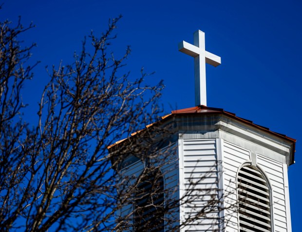 Views from a photo walk around the Midway Manor neighborhood on Friday, Feb. 27, 2026, in Allentown. Neighbors were worried that plans to expand the Sonia Sotomayor Dual Language Immersion Academy would lead to the demolition of the buildings. However, Allentown School Board members approved a plan that would leave them intact. (April Gamiz/The Morning Call)