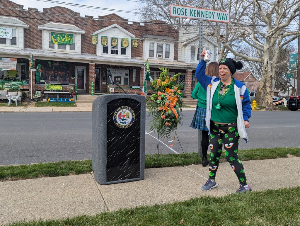 Rose Kennedy, St. Patrick’s Day love honored in Allentown