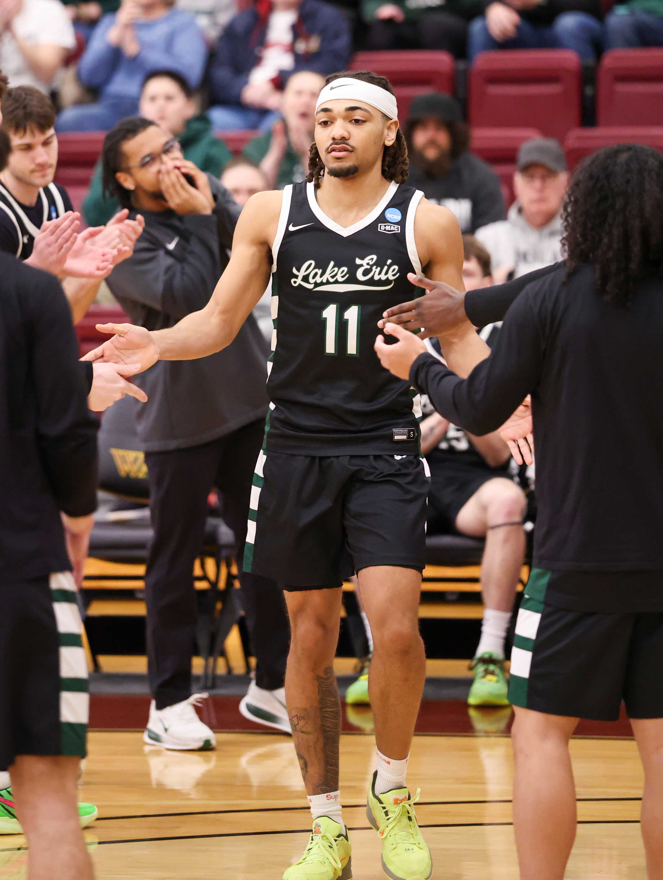 Photos from Lake Erie College vs. Michigan Tech men's basketball,...