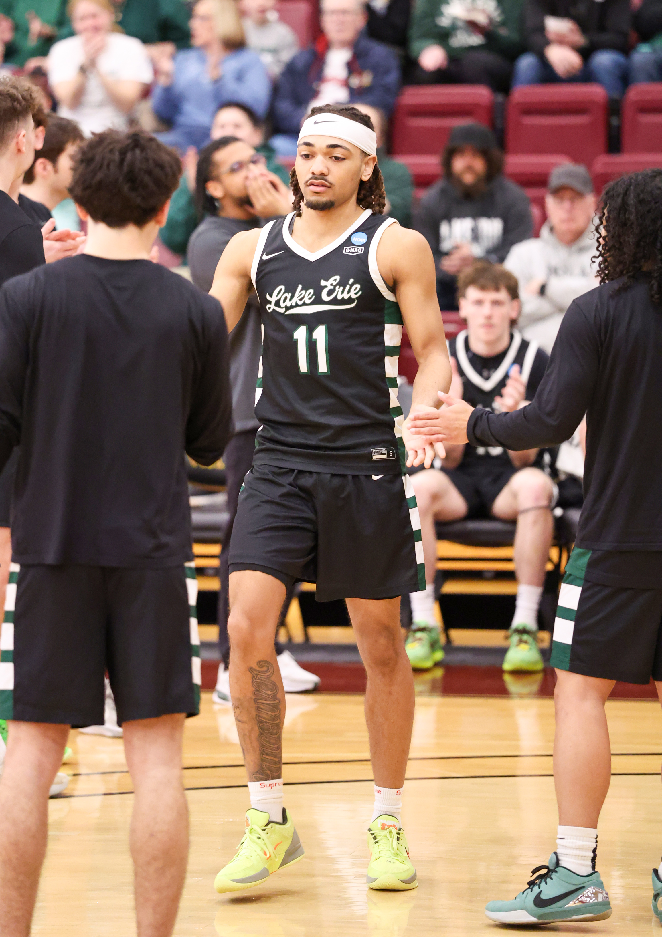 Photos from Lake Erie College vs. Michigan Tech men's basketball,...