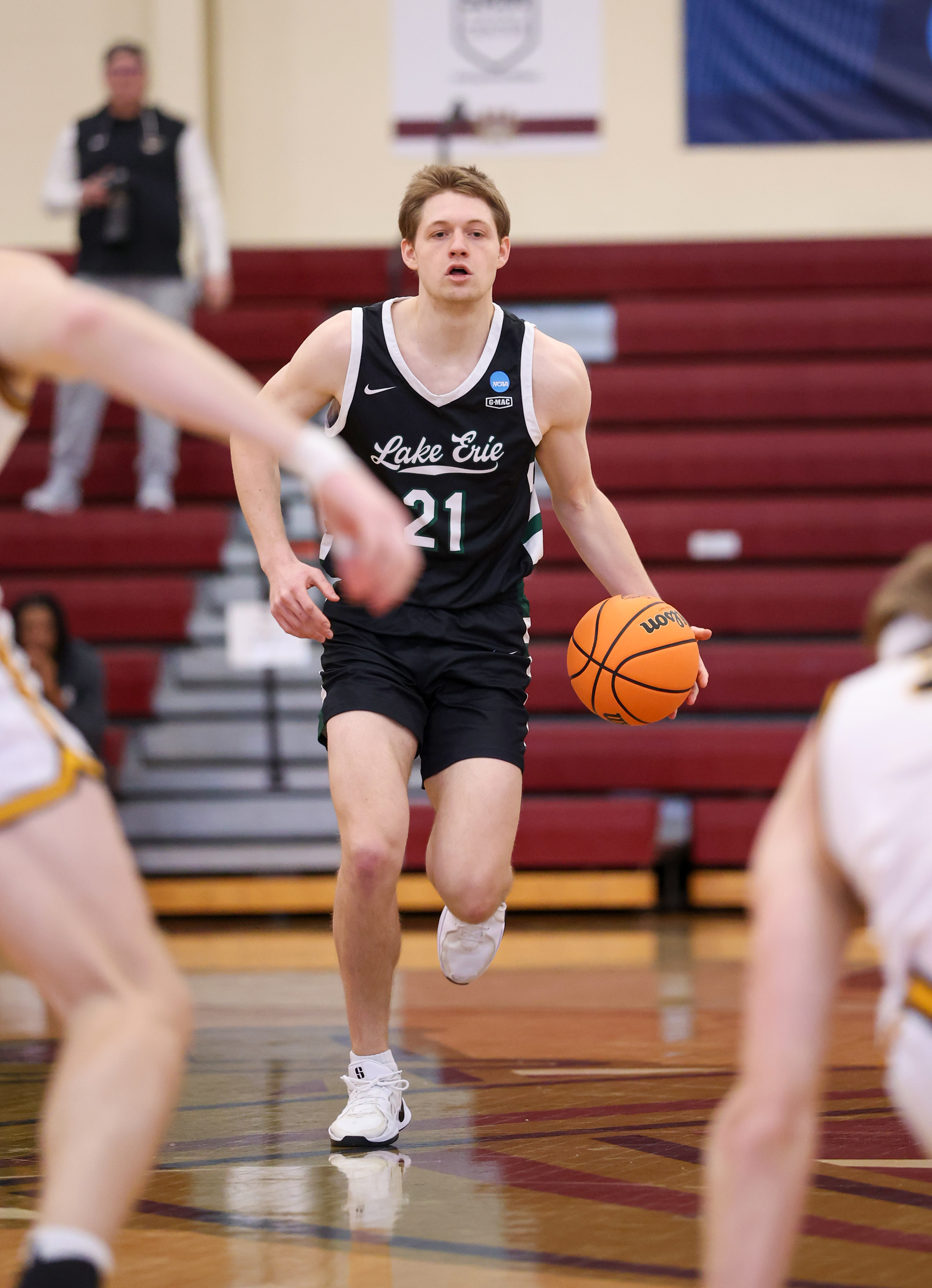 Photos from Lake Erie College vs. Michigan Tech men's basketball,...