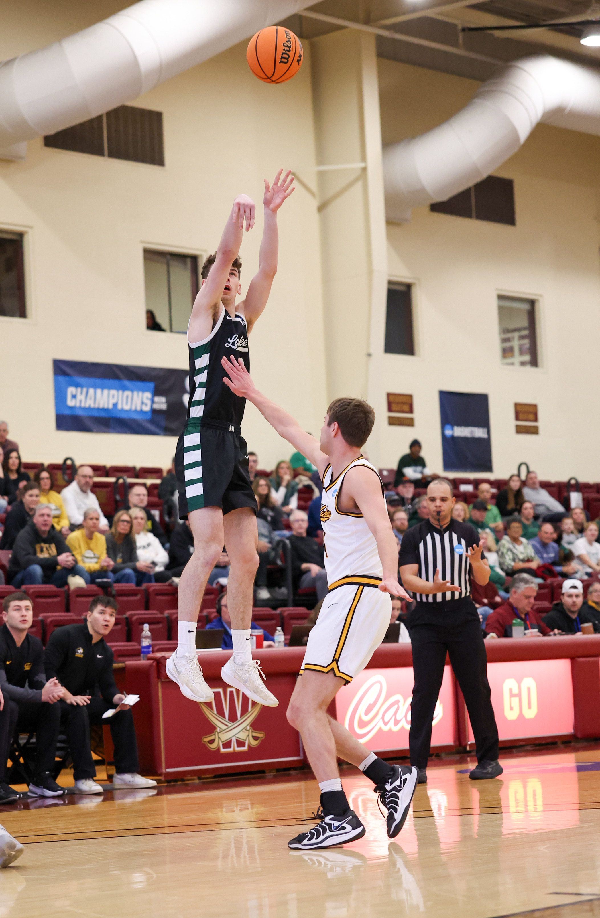 Photos from Lake Erie College vs. Michigan Tech men's basketball,...