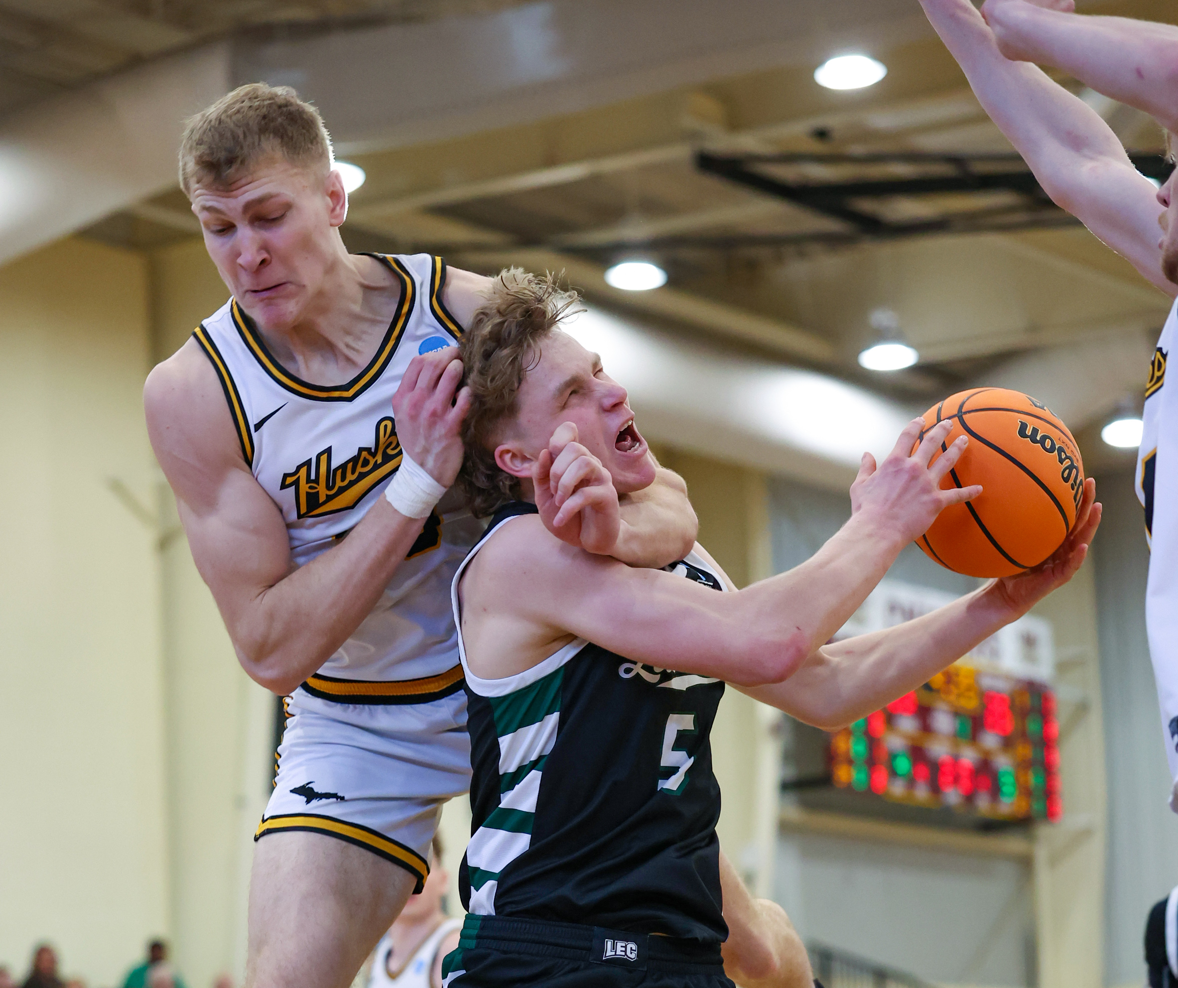 Photos from Lake Erie College vs. Michigan Tech men's basketball,...