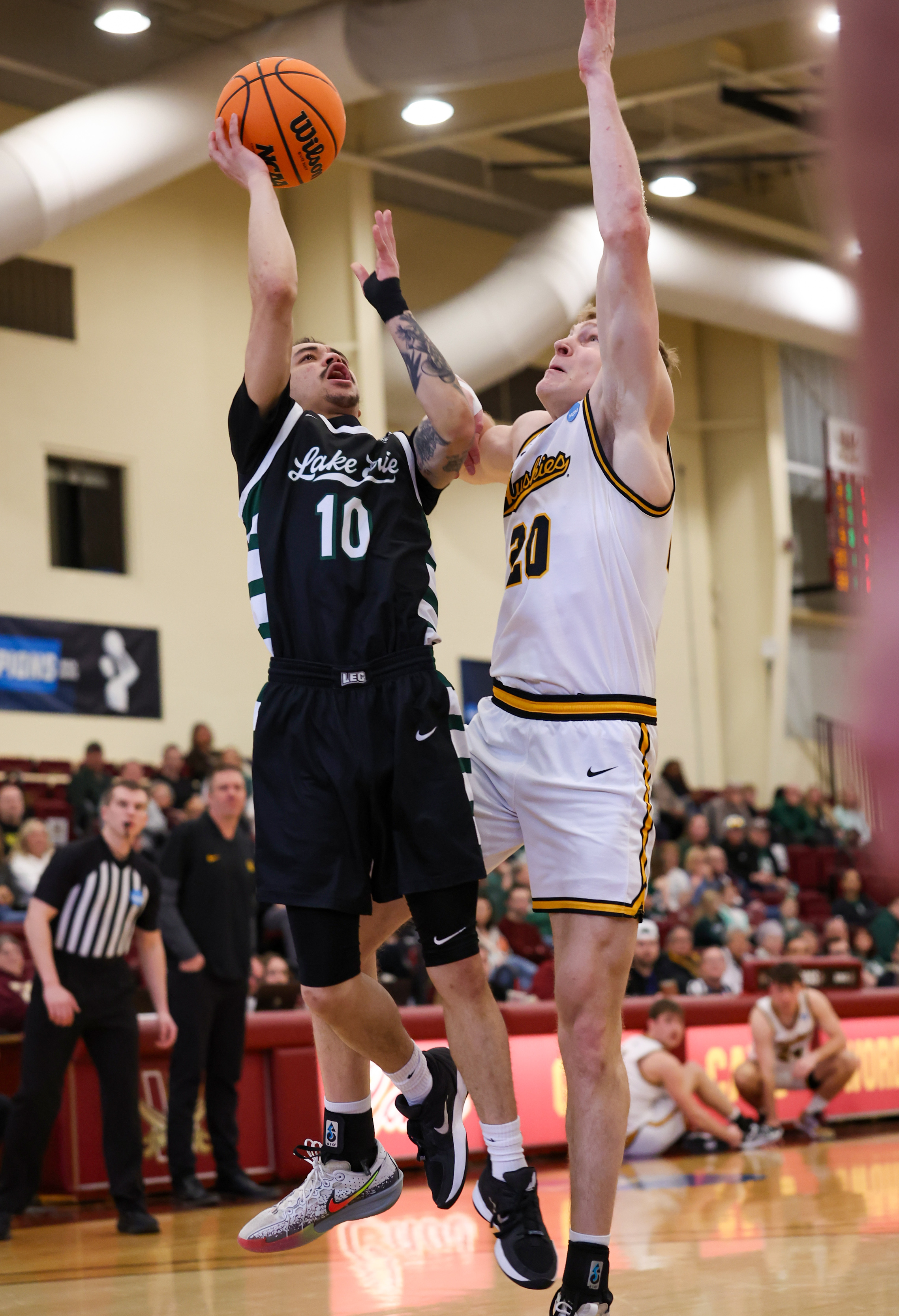 Photos from Lake Erie College vs. Michigan Tech men's basketball,...