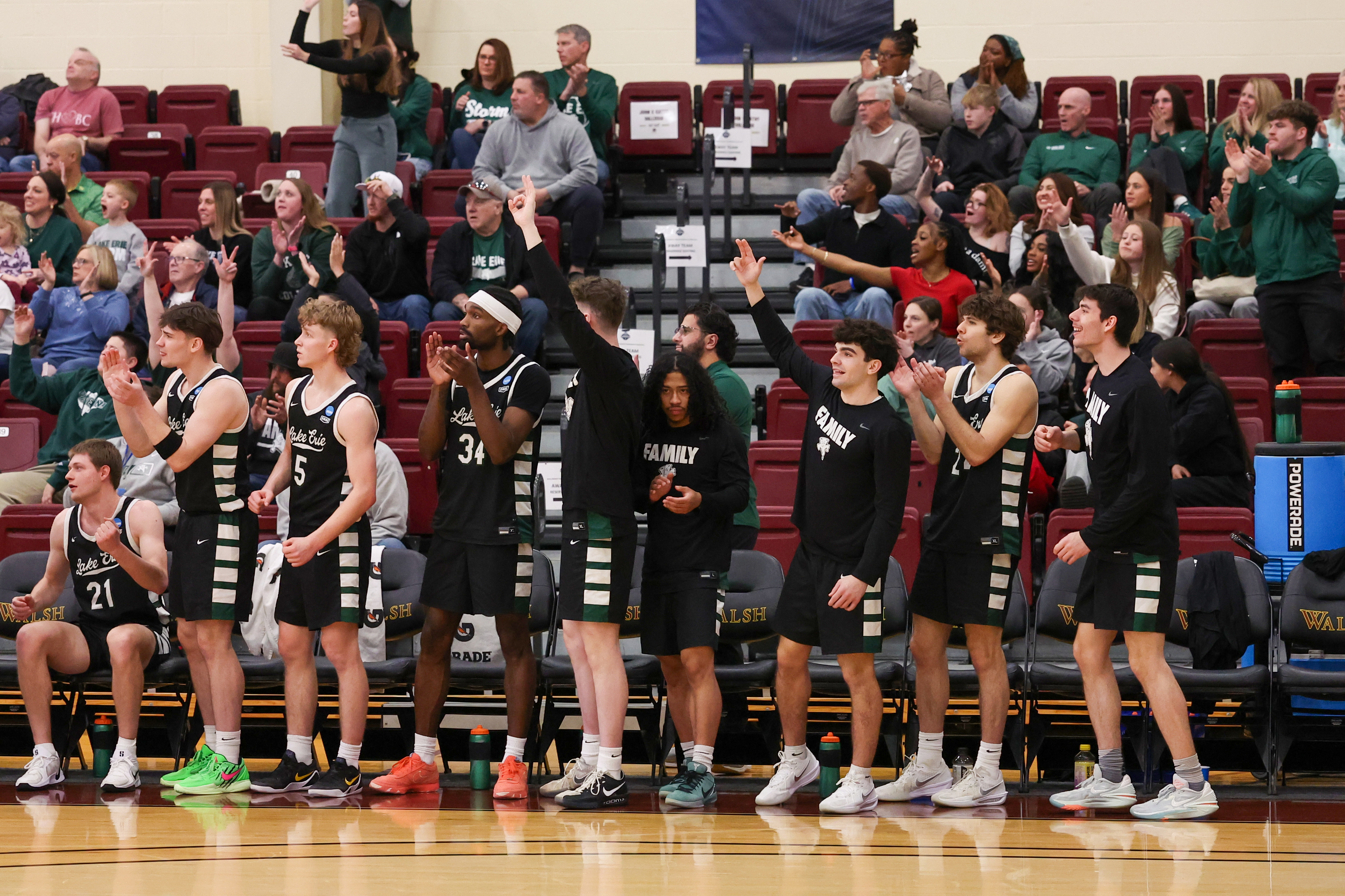 Photos from Lake Erie College vs. Michigan Tech men's basketball,...