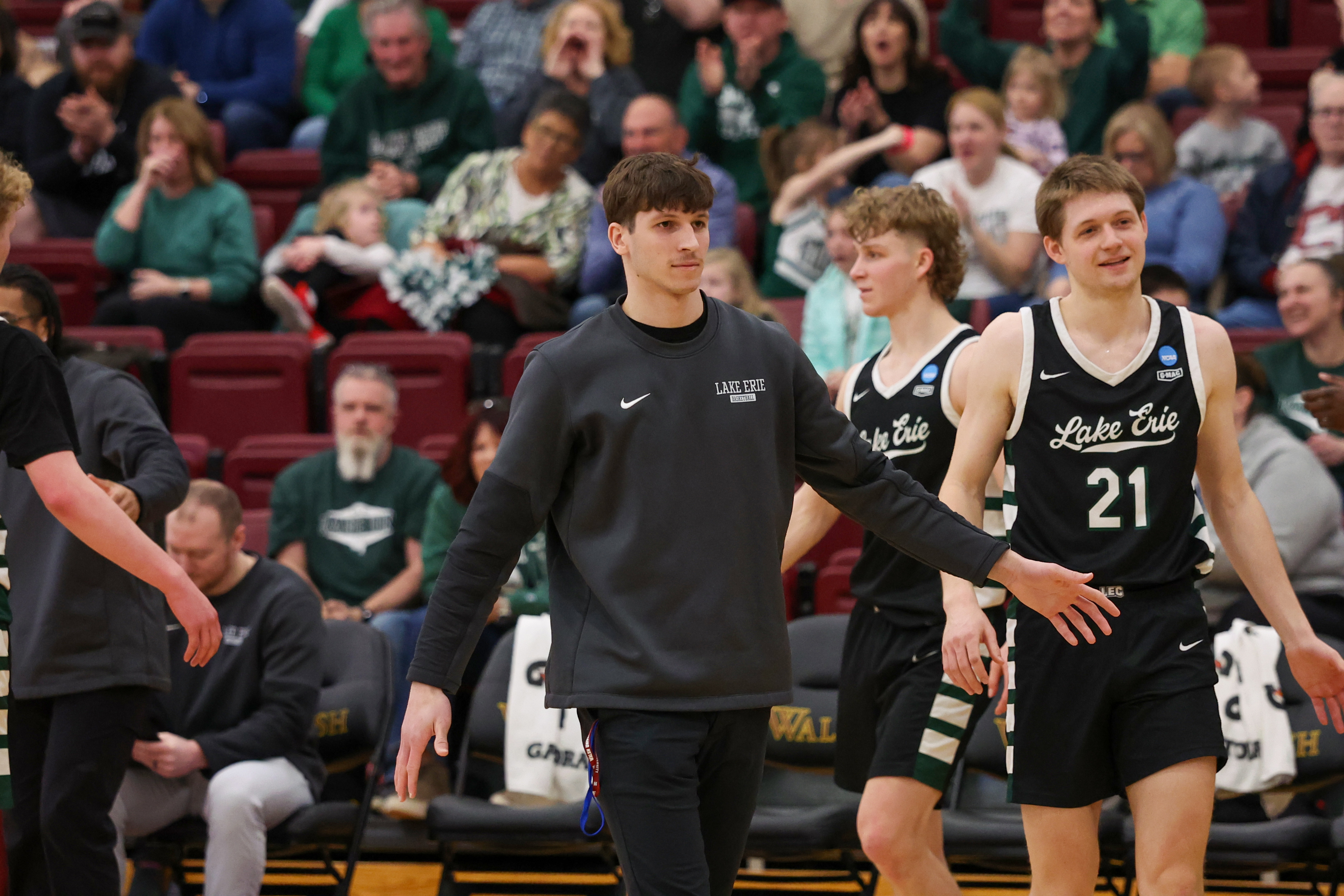 Photos from Lake Erie College vs. Michigan Tech men's basketball,...