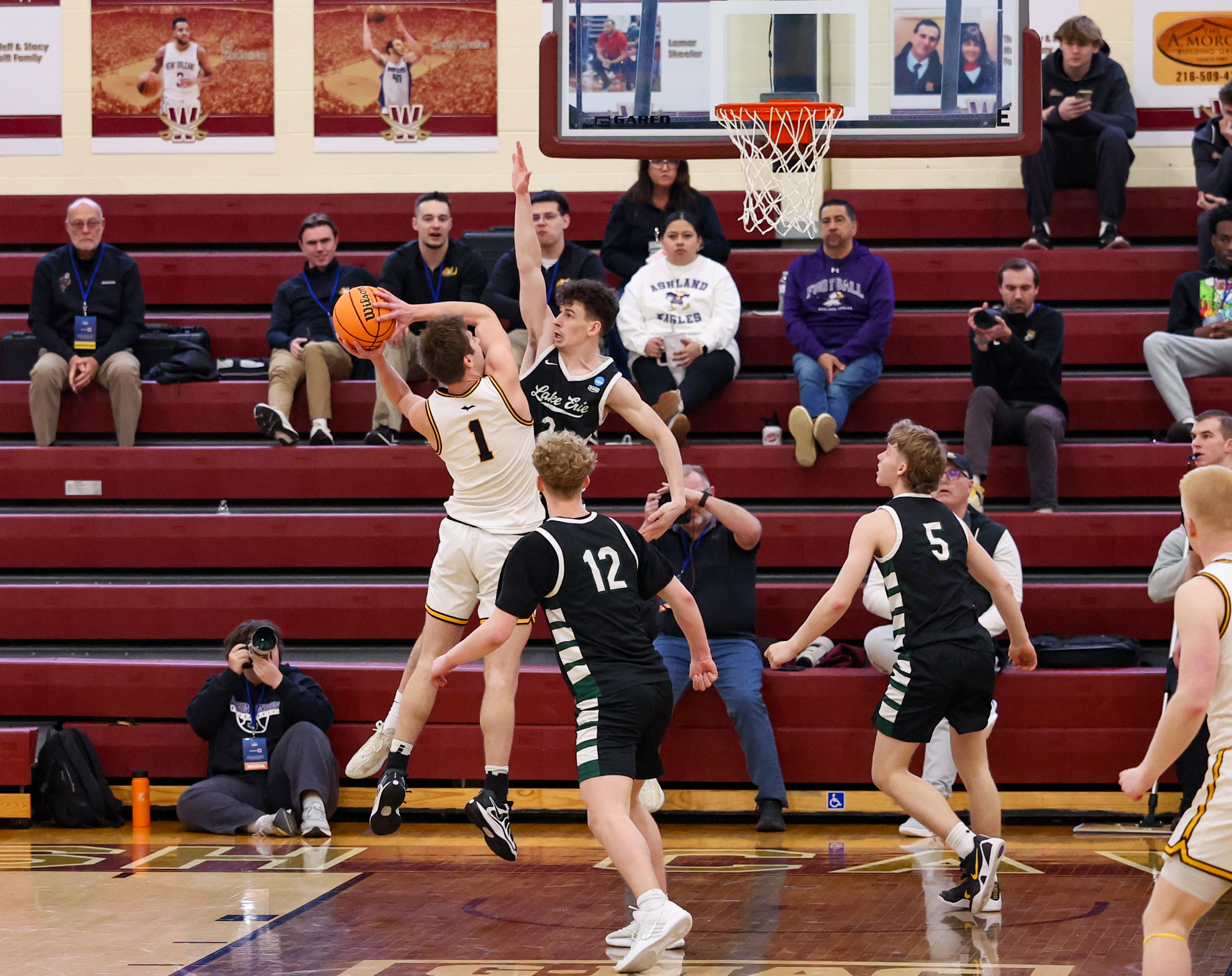 Photos from Lake Erie College vs. Michigan Tech men's basketball,...