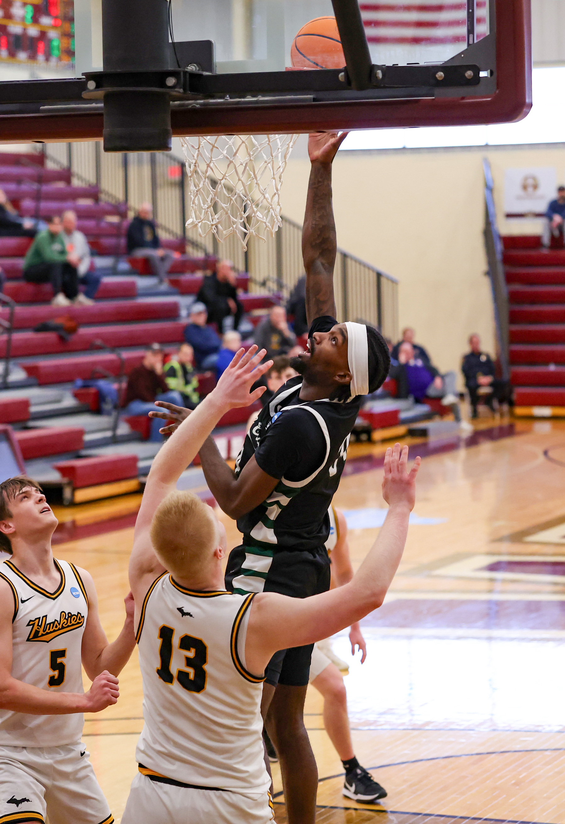 Photos from Lake Erie College vs. Michigan Tech men's basketball,...