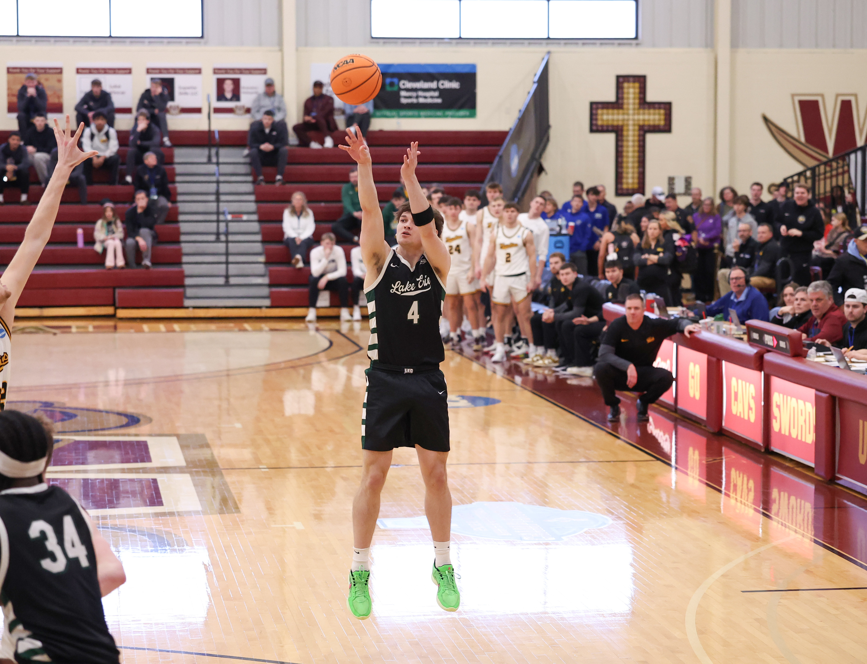 Photos from Lake Erie College vs. Michigan Tech men's basketball,...