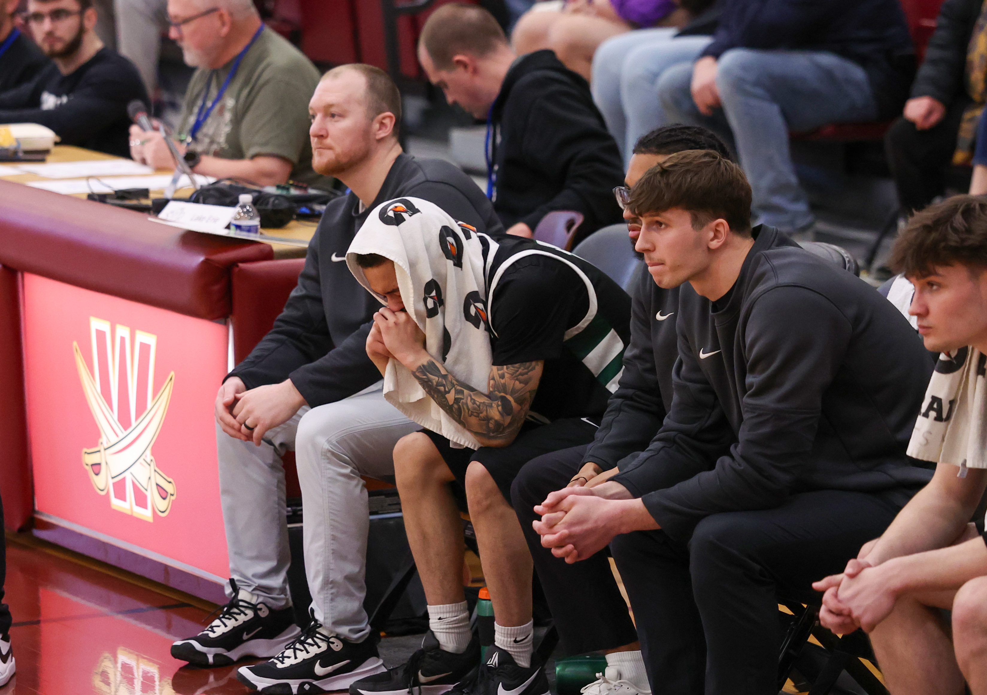 Photos from Lake Erie College vs. Michigan Tech men's basketball,...