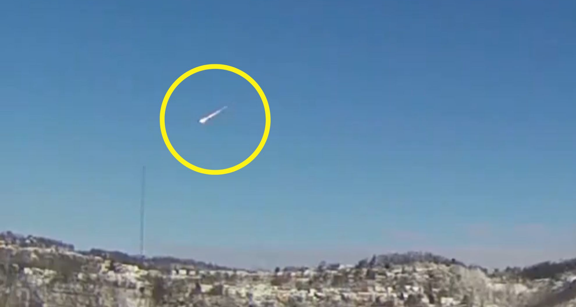 House-shaking boom heard as possible meteor strikes south of Lake Erie