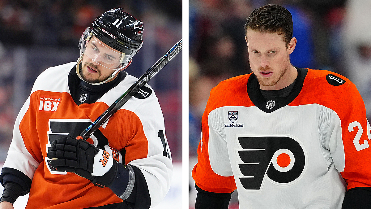 Flyers’ Travis Konecny, Nick Seeler out with injuries – NBC Sports Philadelphia