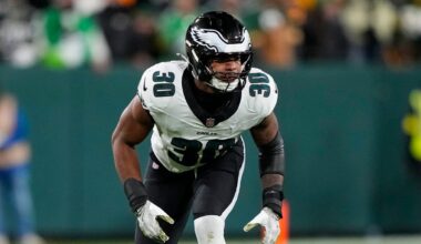 Vic Fangio on Jihaad Campbell shoulder injury, offseason timeline – NBC10 Philadelphia