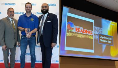City of Reading Welcome Sign Project Named a 2026 Top Project by Lehigh Valley Business