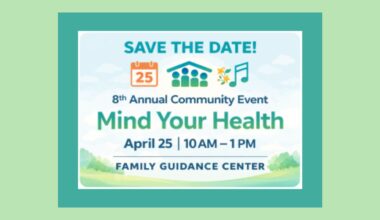 Family Guidance Center to Host Mind Your Health Event