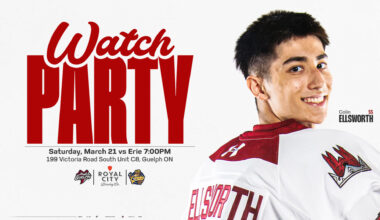 Official Storm Watch Party – Saturday, March 21 vs. Erie Otters