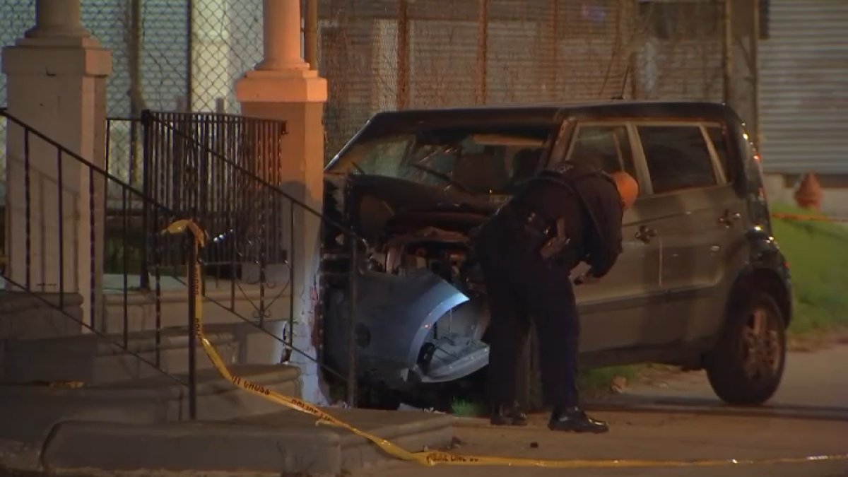 Teen hurt when car hit West Philly porch, officials say – NBC10 Philadelphia
