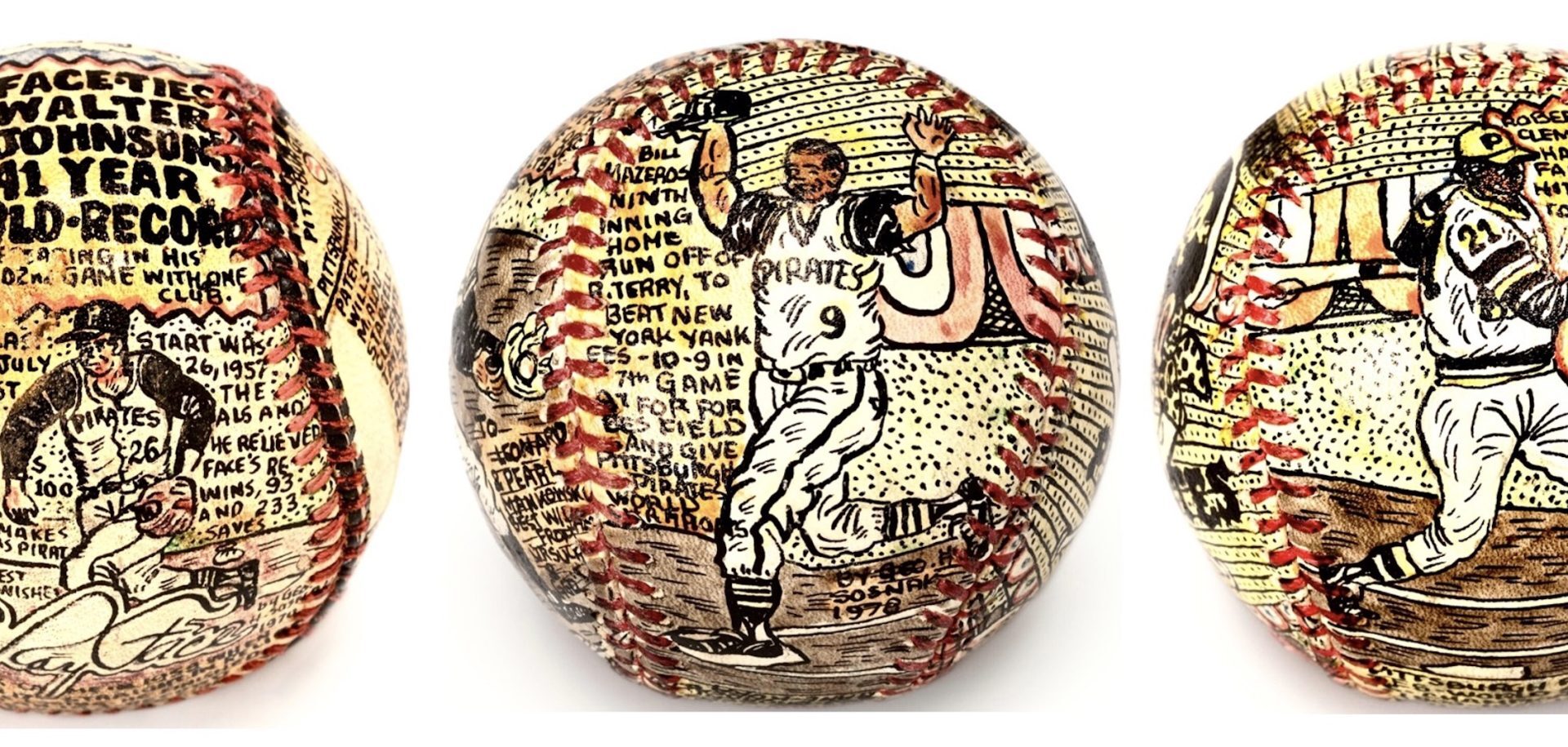 April art shows in Pittsburgh include baseballs and scraposaurs