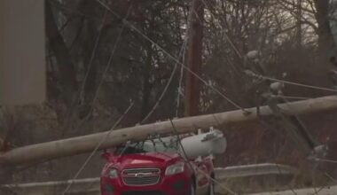 Storm will pass over Pittsburgh and hit farther east, after high winds lashed the region Friday