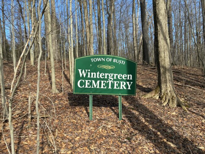 Wintergreen. Cemetery lost to time | News, Sports, Jobs