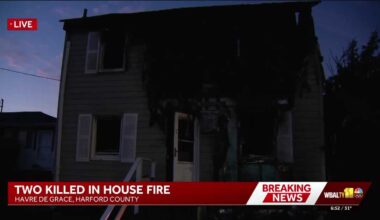2 dead in house fire in Havre de Grace