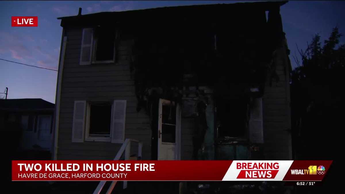2 dead in house fire in Havre de Grace