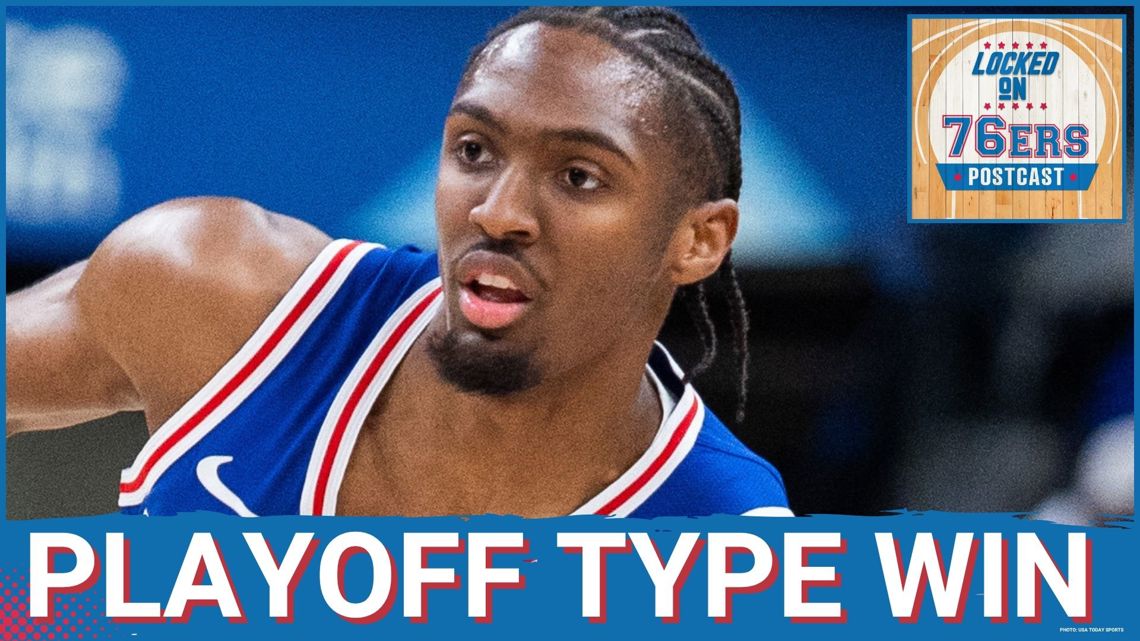 76ERS POSTCAST: Philadelphia 76ers get Tyrese Maxey BACK for 118-114 WIN over Hornets!